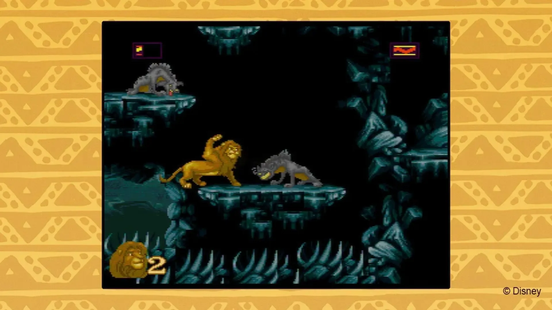 Captura de pantalla - Disney Classic Games: Aladdin and The Lion King