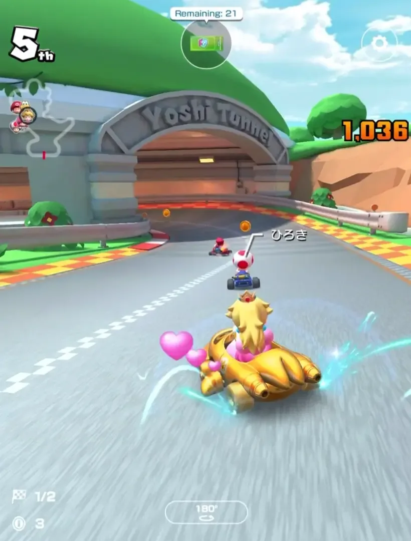 Captura de pantalla - Mario Kart Tour