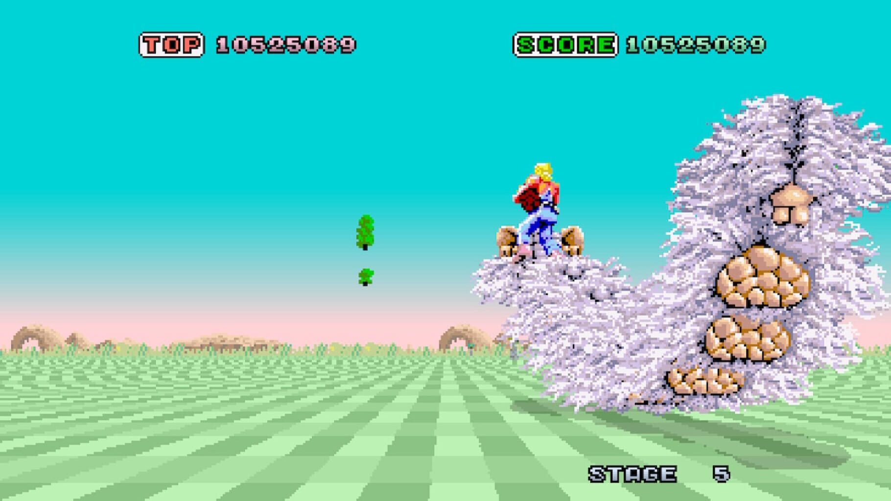 Sega Ages: Space Harrier screenshot