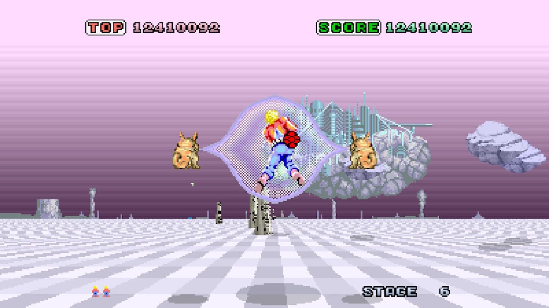 Sega Ages: Space Harrier screenshot