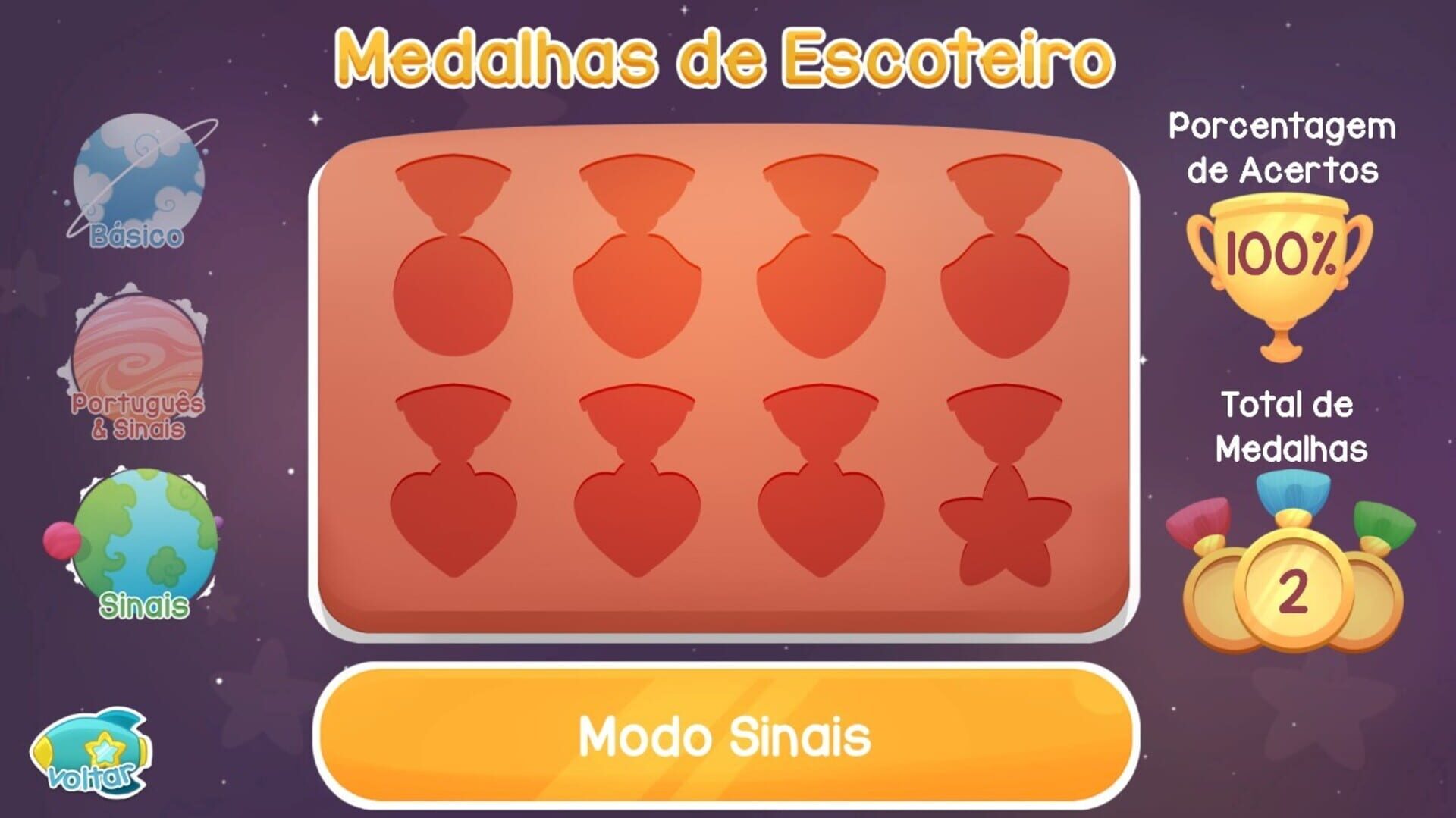 Escoteiros Espaciais - Screenshot
