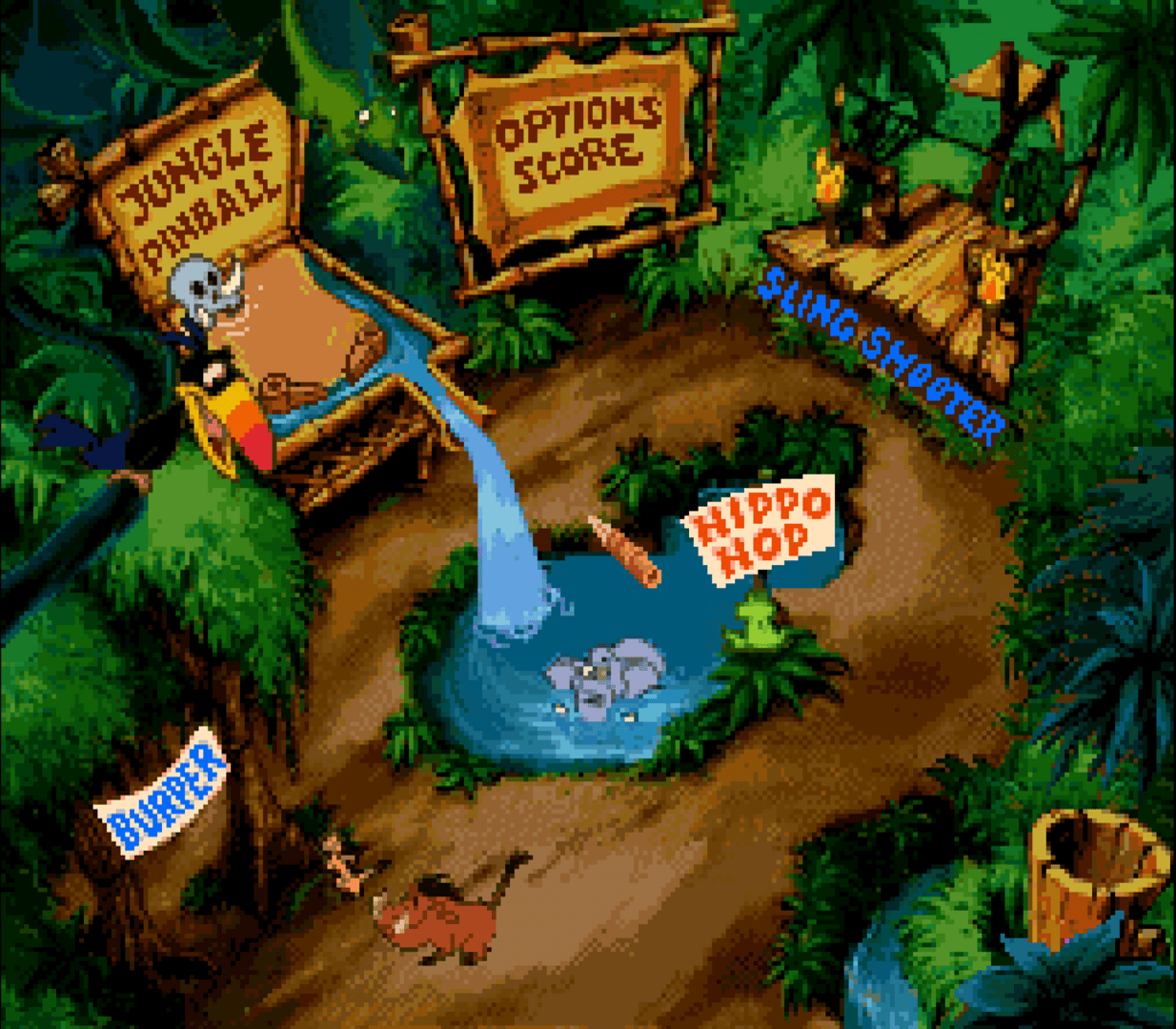 Disney's Timon & Pumbaa's Jungle Games screenshot