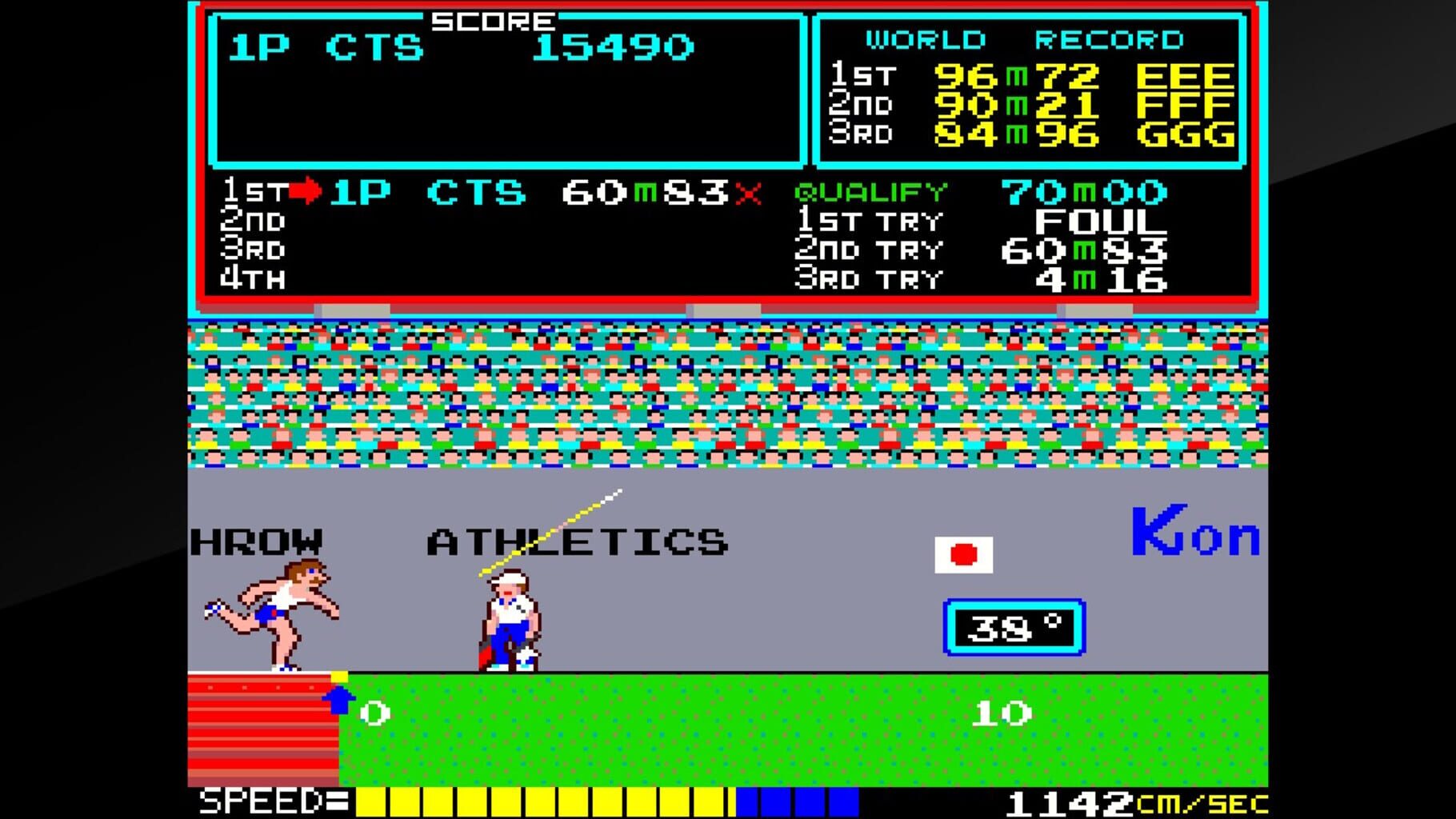 Arcade Archives: Track & Field screenshot