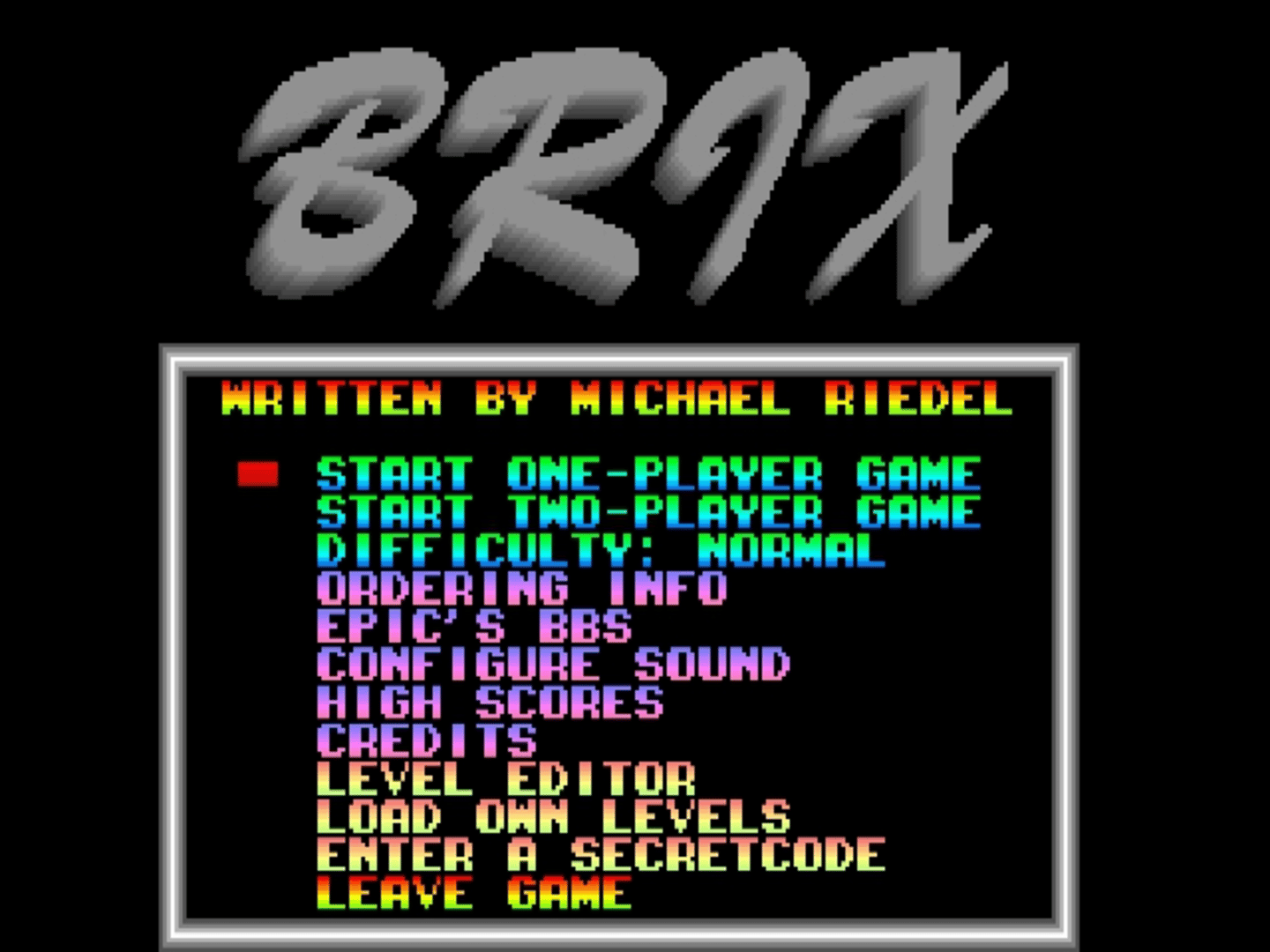 Brix screenshot