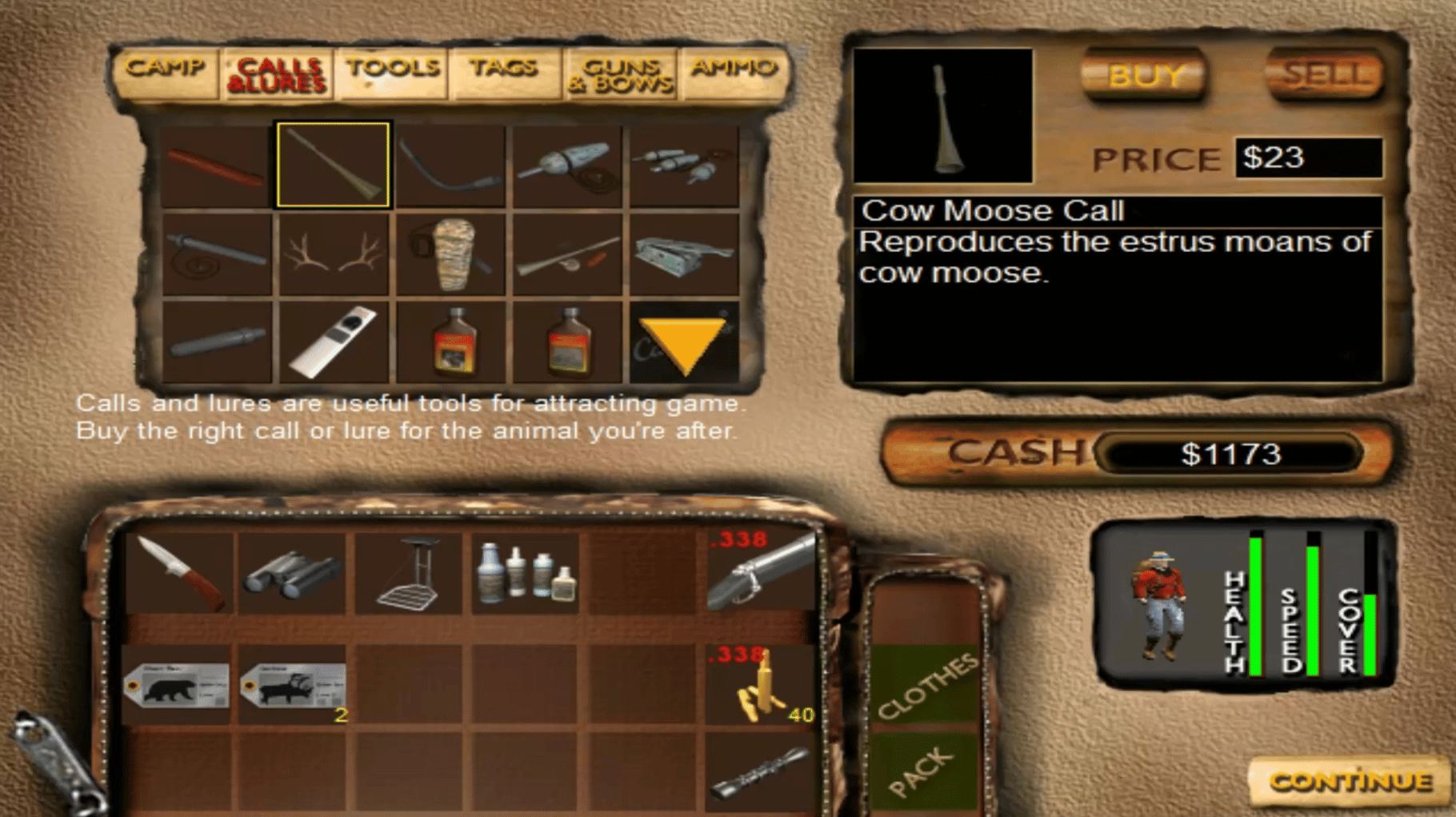 Cabela's Big Game Hunter 4 screenshot