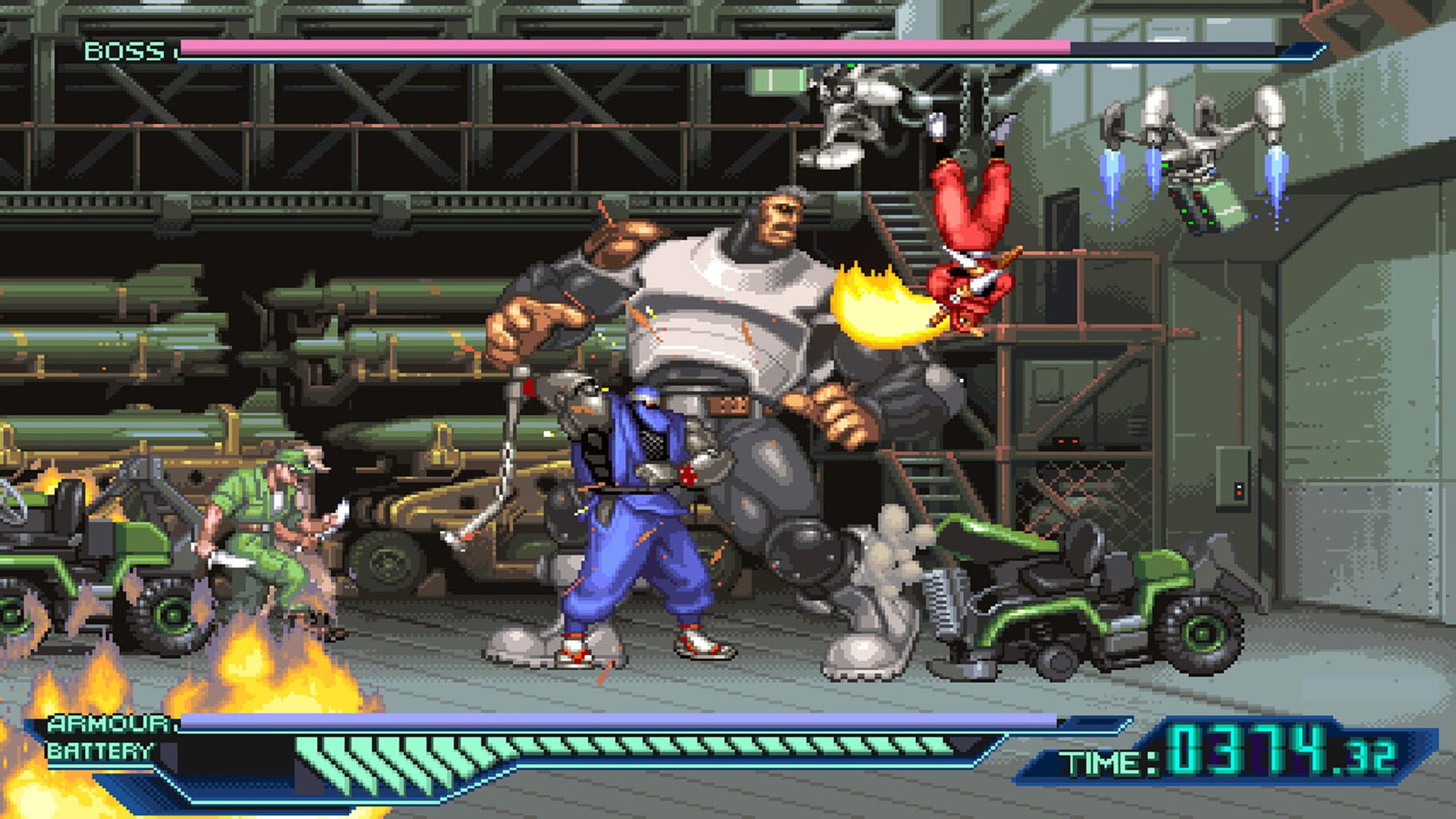 ​The Ninja Saviors: Return of the Warriors screenshot