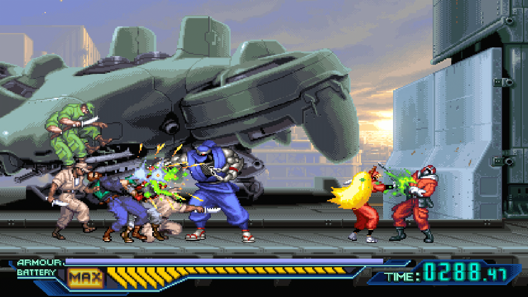 ​The Ninja Saviors: Return of the Warriors screenshot