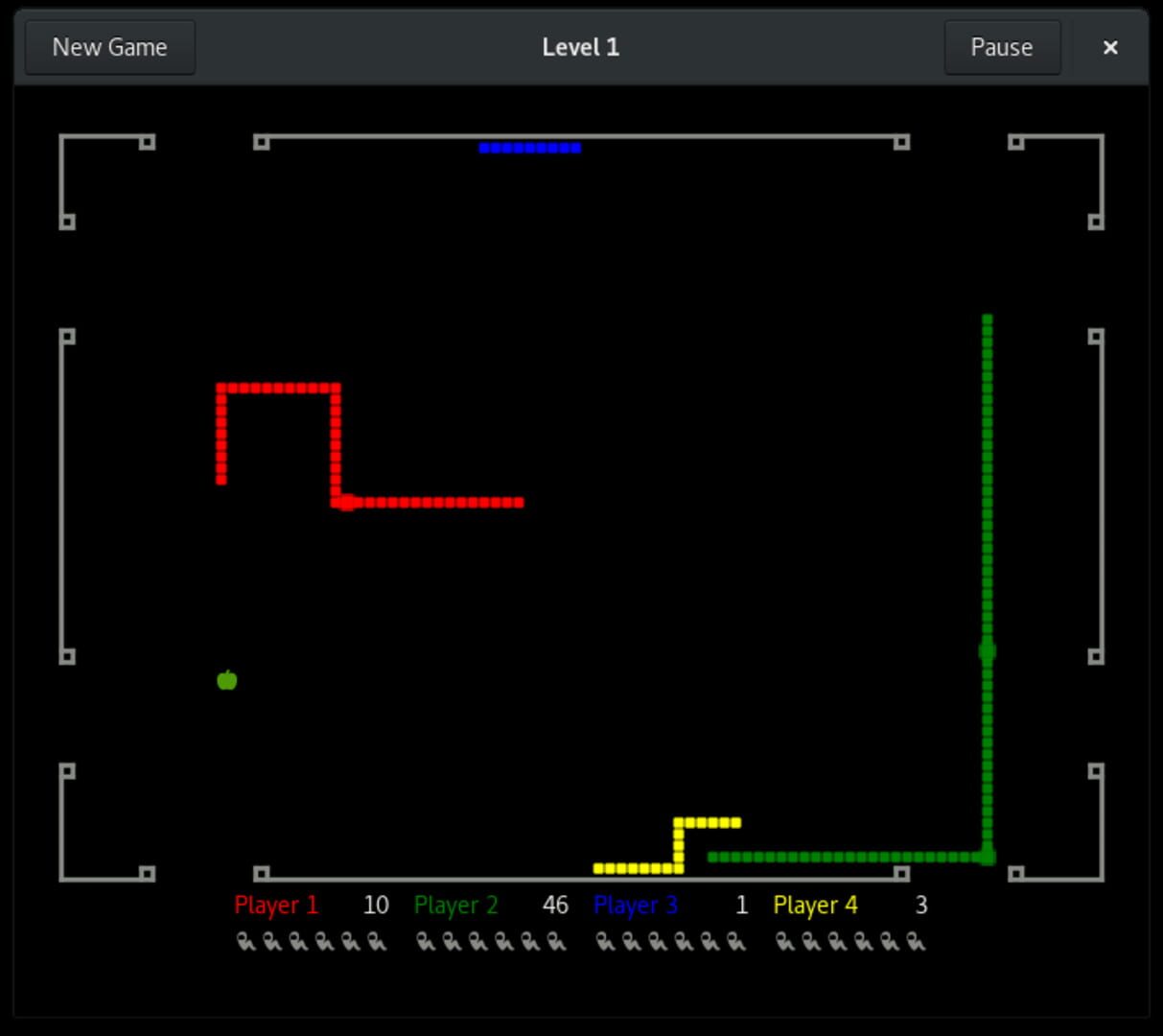 Gnome Nibbles - Screenshot