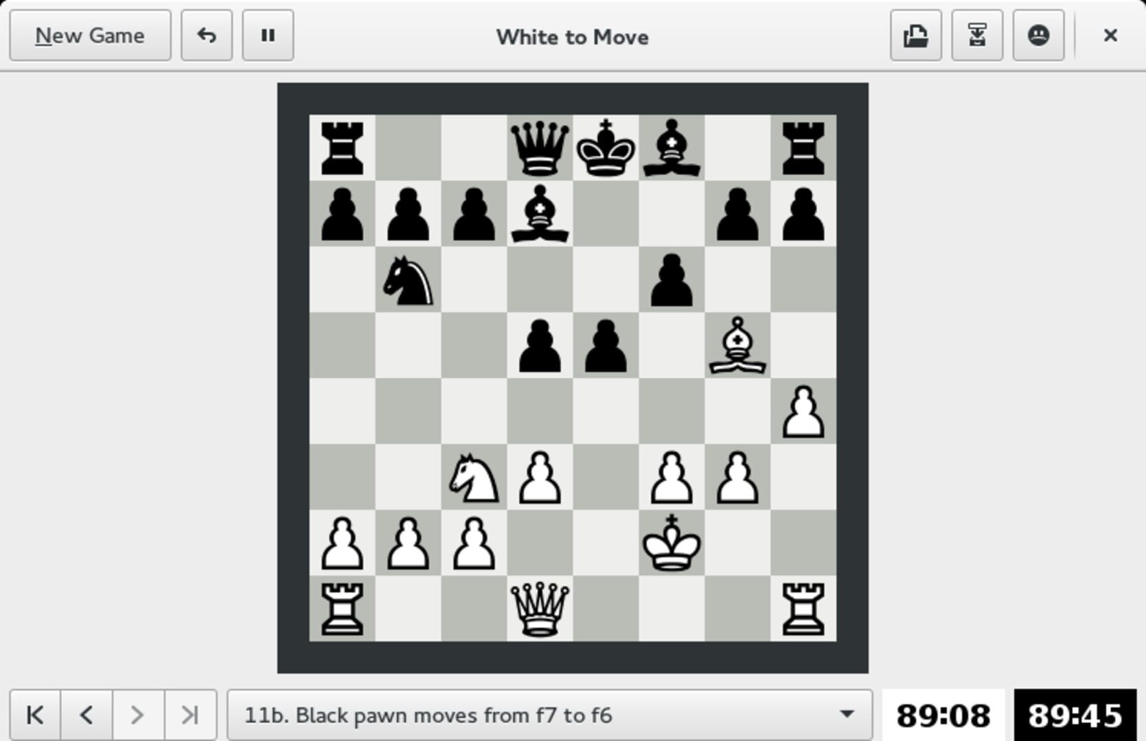 Gnome Chess - Screenshot