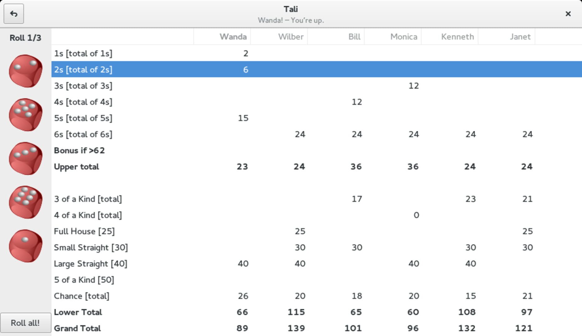 Gnome Tali - Screenshot