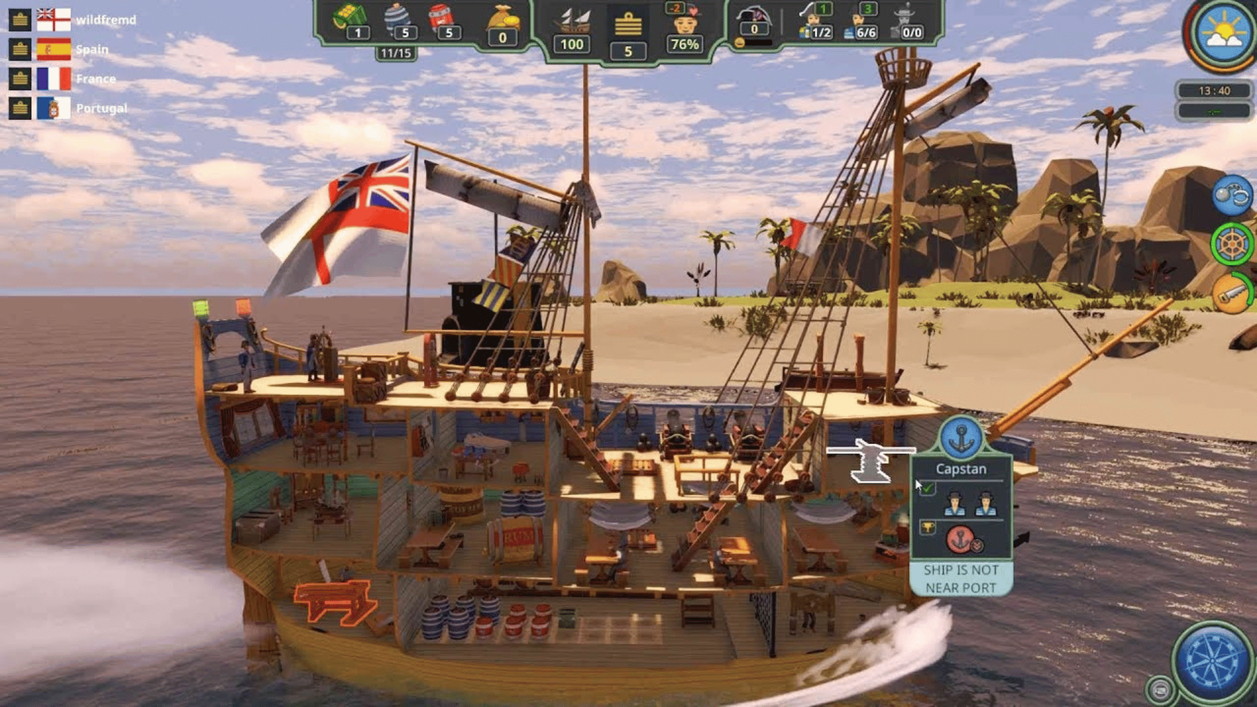 Her Majesty's Ship screenshot