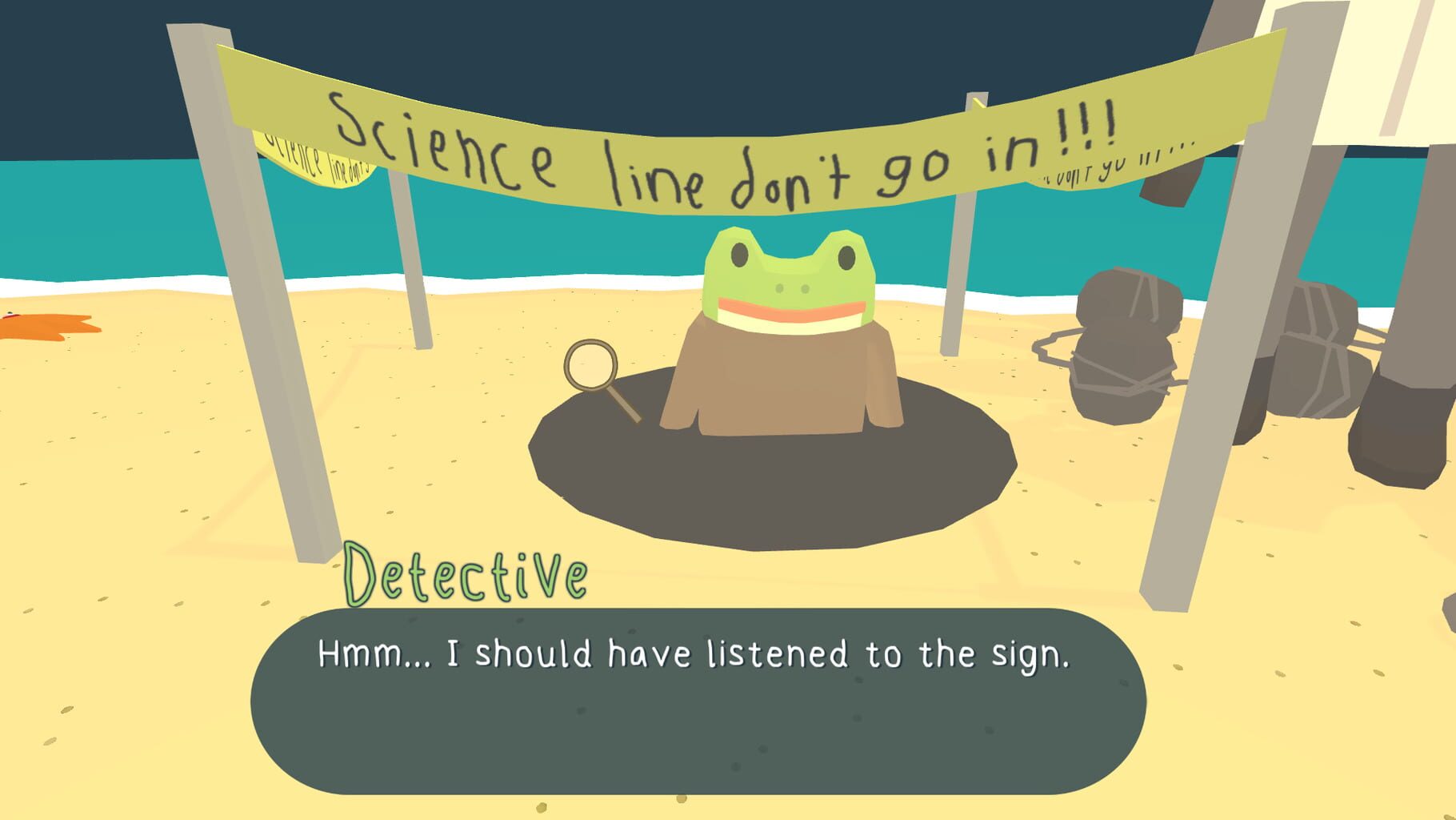 Frog Detective 1: The Haunted Island screenshot