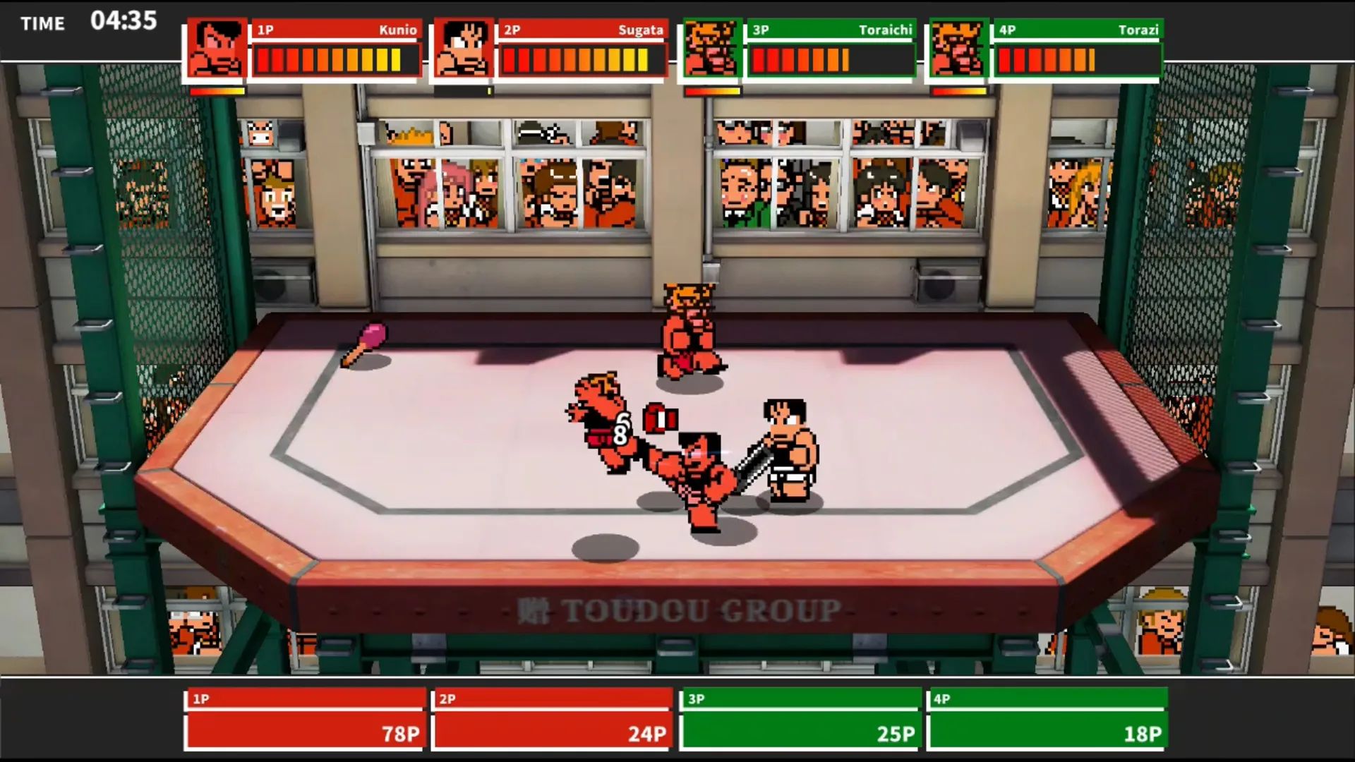 Captura de pantalla - River City Melee Mach!!