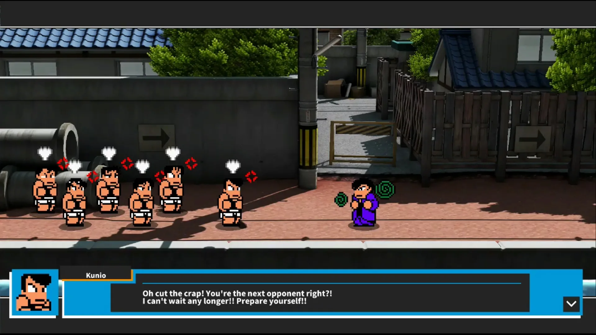 Captura de pantalla - River City Melee Mach!!