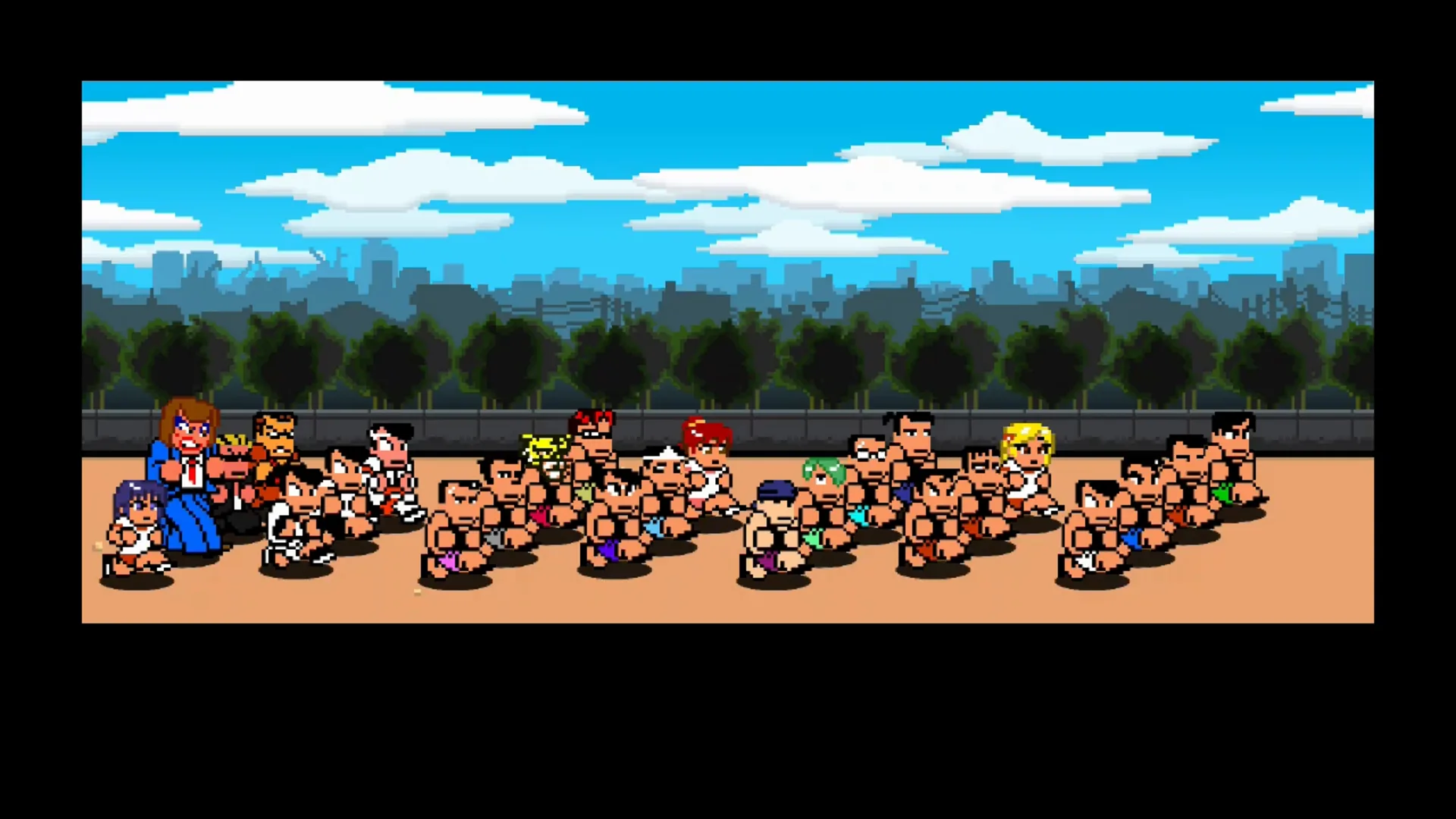 Captura de pantalla - River City Melee Mach!!