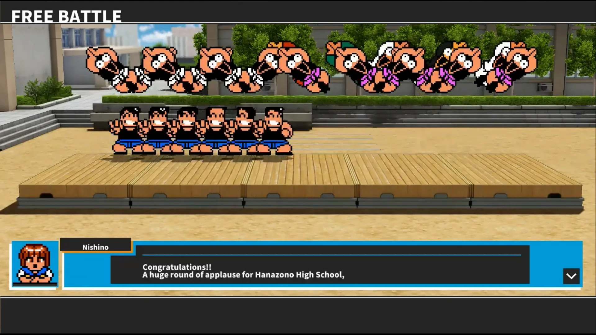 Captura de pantalla - River City Melee Mach!!