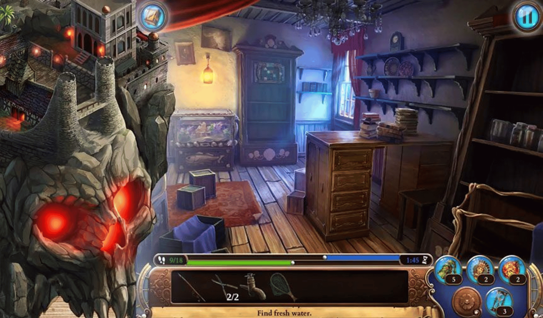 Nightmares from the Deep: A Hidden Object Adventure screenshot