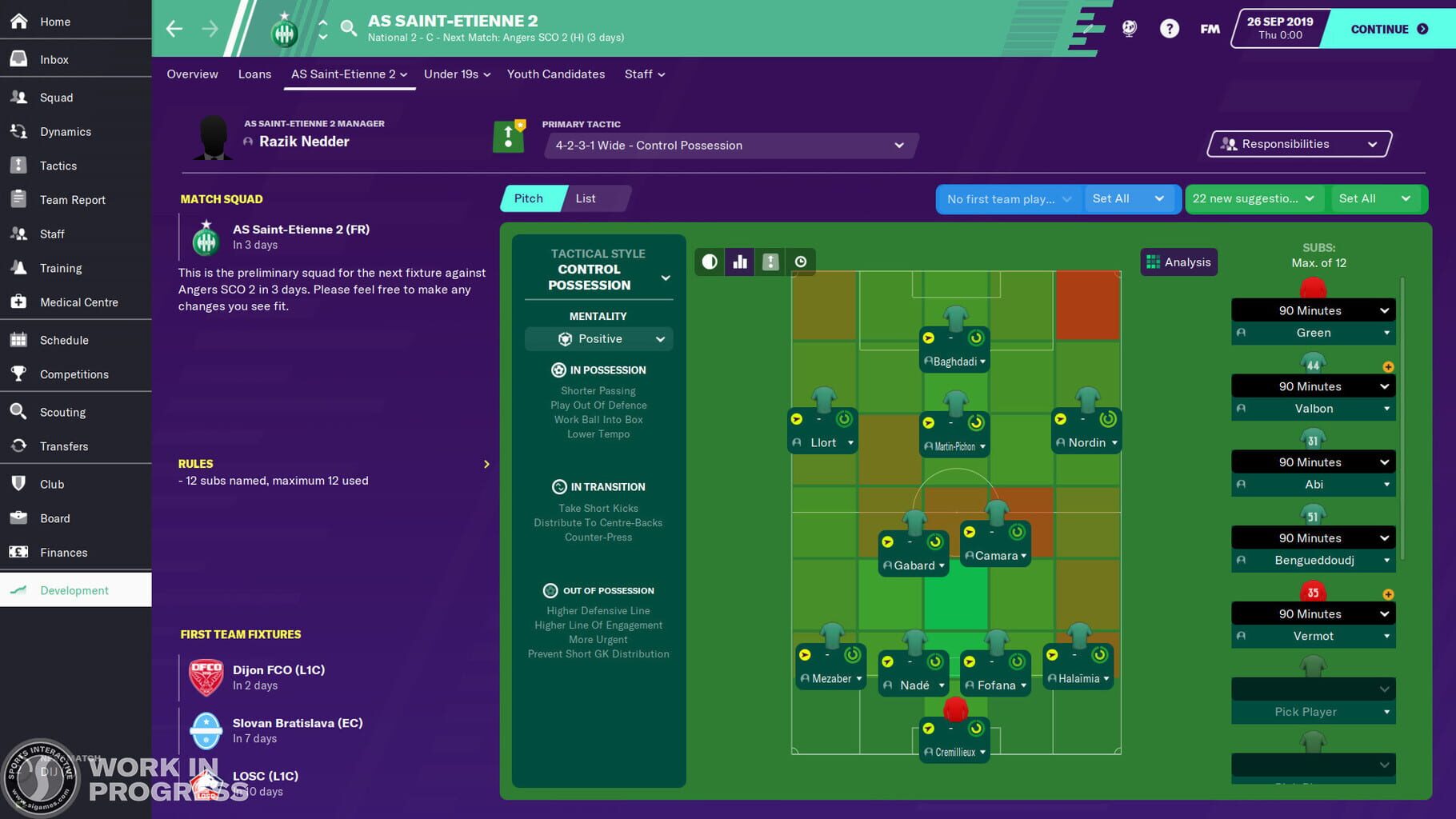 Captura de pantalla - Football Manager 2020