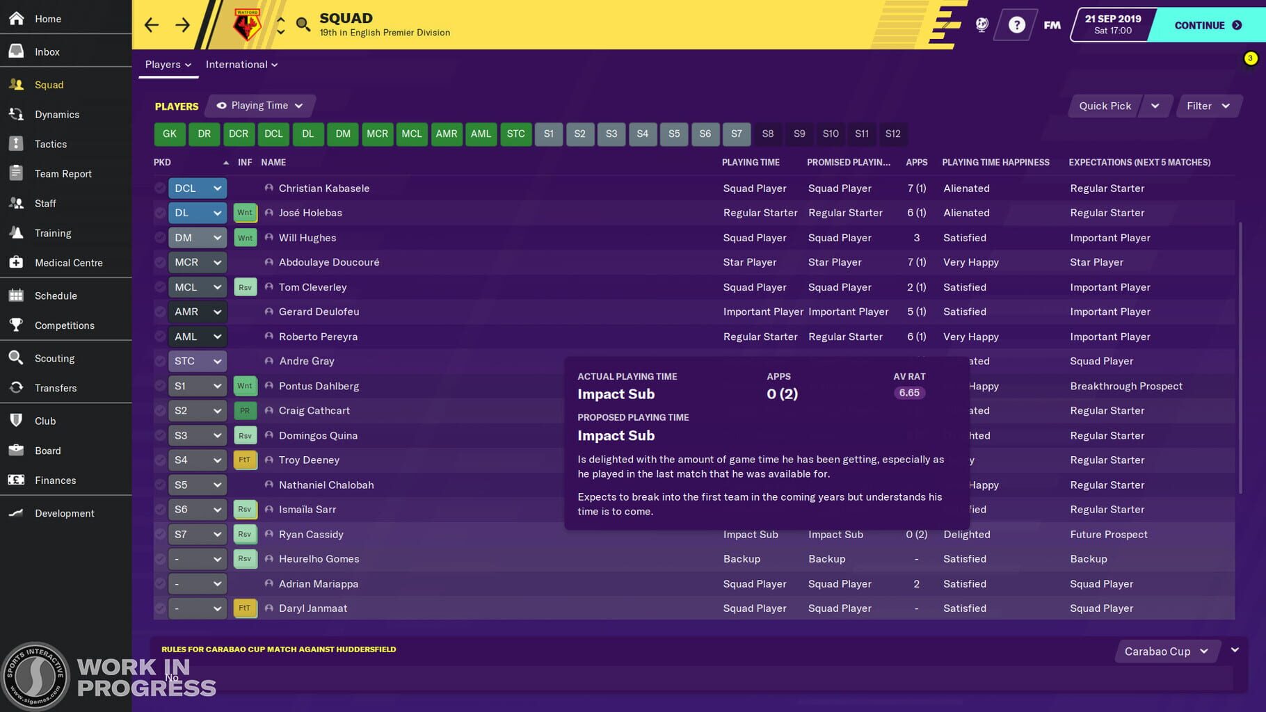Captura de pantalla - Football Manager 2020