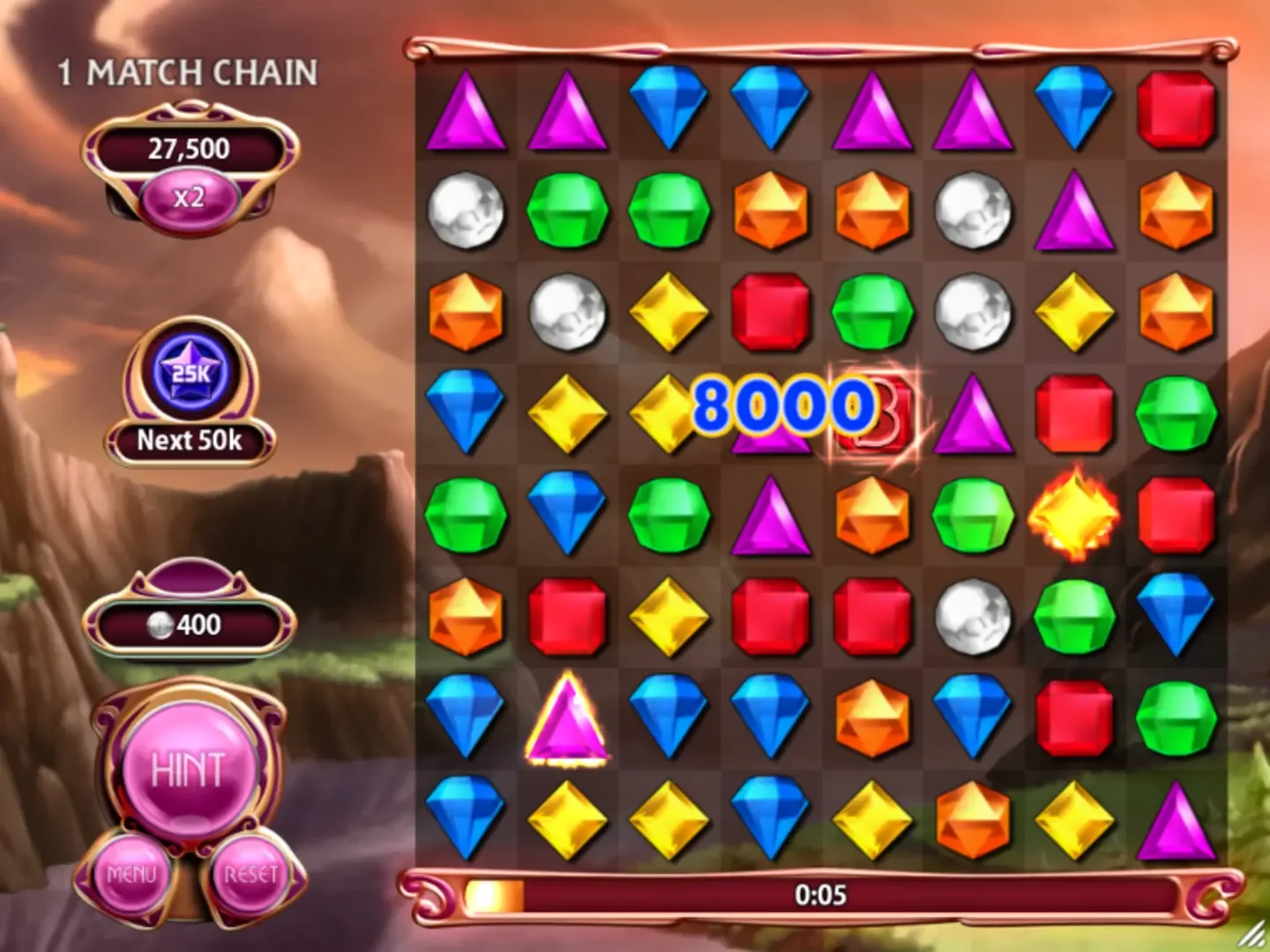 Captura de pantalla - Bejeweled Blitz