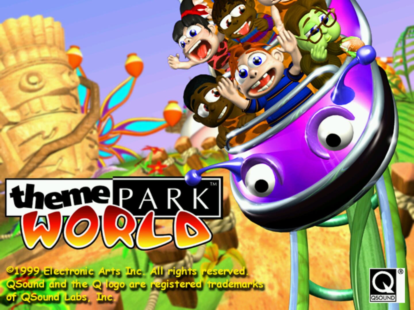 Captura de pantalla - Theme Park World