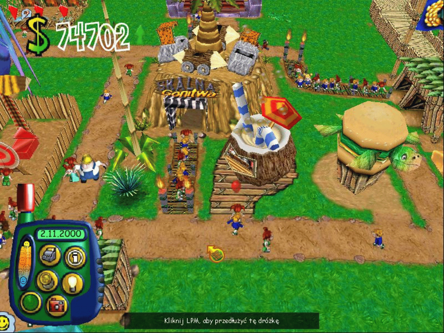 Theme Park World screenshot