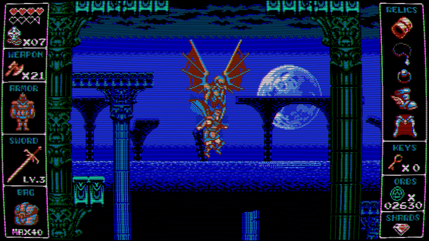 Oniken: Unstoppable Edition & Odallus: The Dark Call Collection screenshot