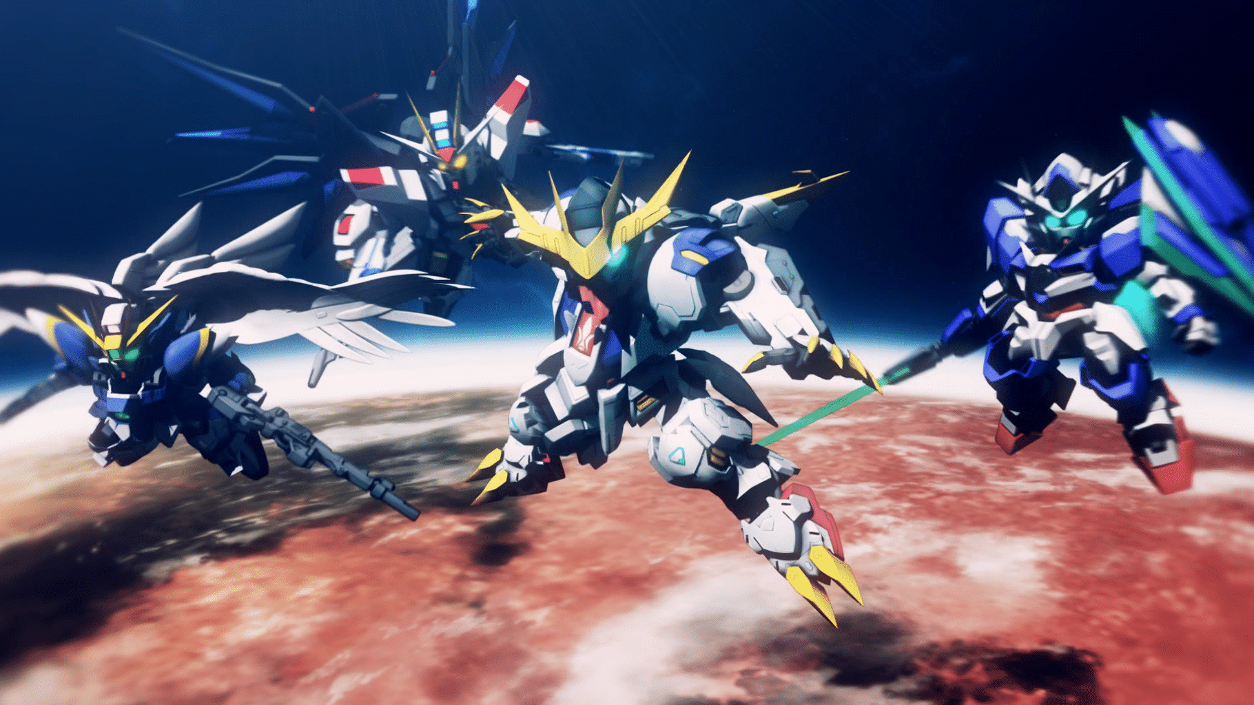 SD Gundam G Generation Cross Rays screenshot