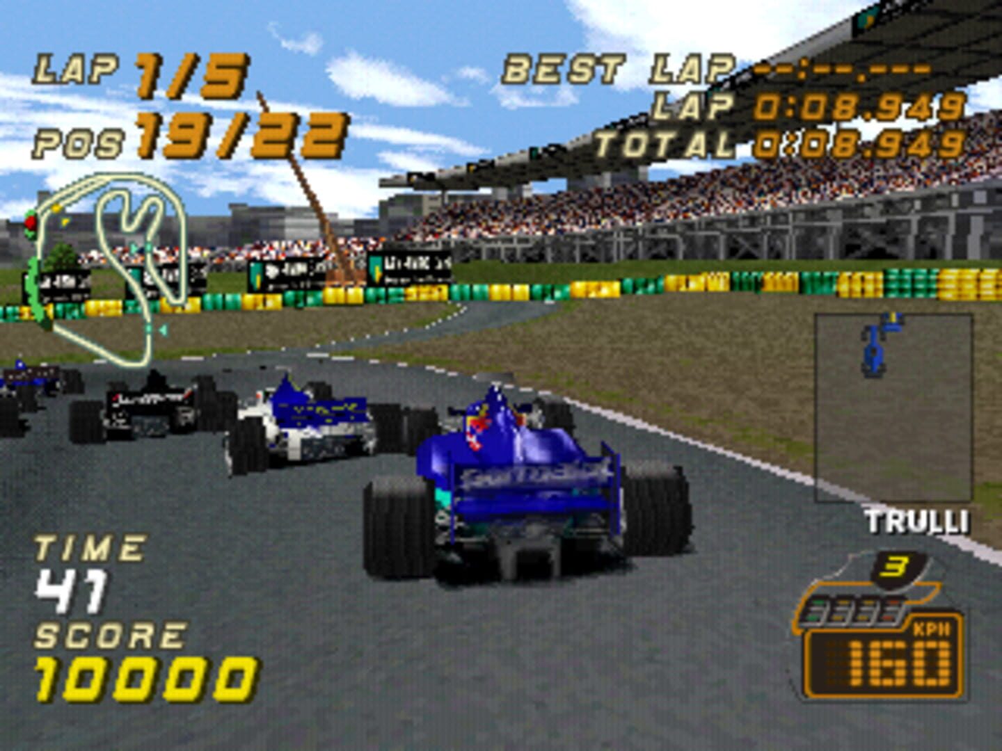 Captura de pantalla - F1 Racing Championship