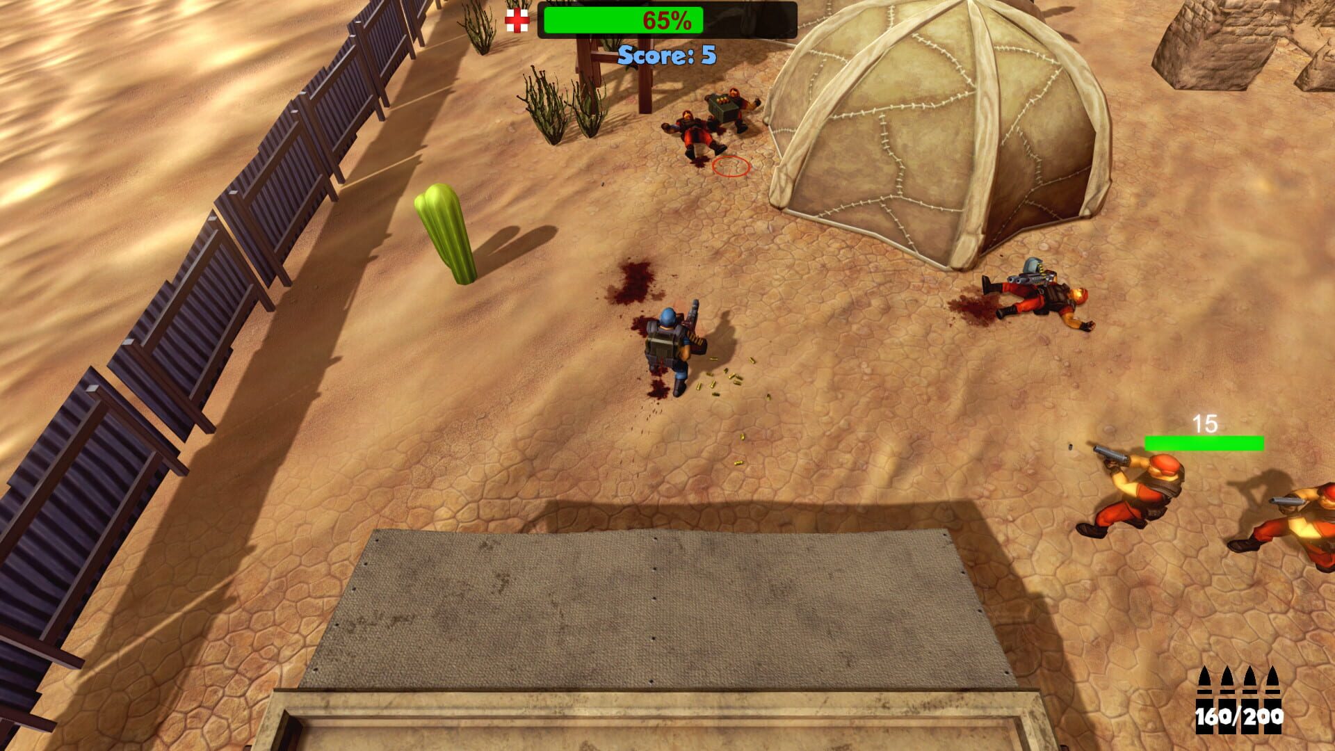 Wacky Soldiers - Screenshot