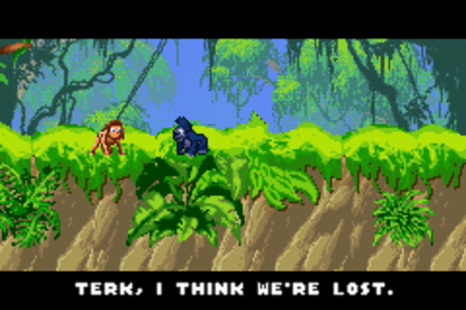 Disney's Tarzan: Return to the Jungle screenshot