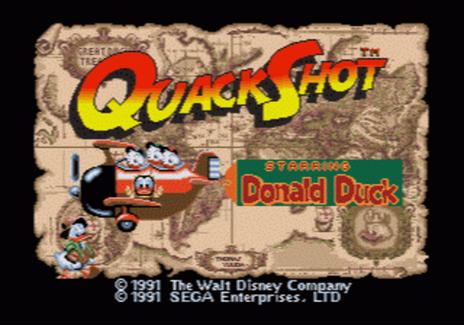 The Disney Collection: Quackshot Starring Donald Duck & Castle of Illusion Starring Mickey Mouse screenshot