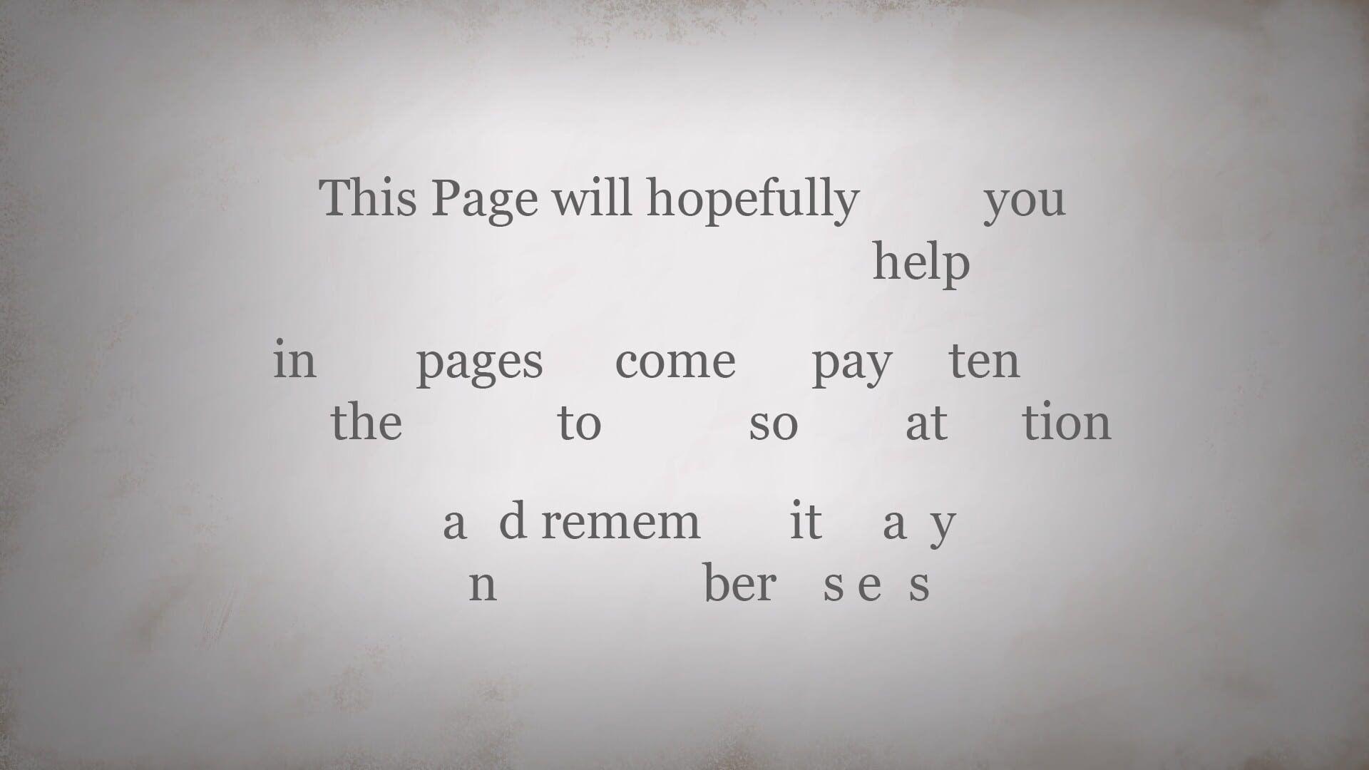 A Familiar Fairytale: Dyslexic Text Based Adventure - Screenshot
