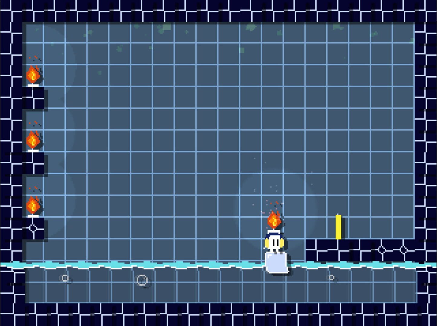 Candle Under Water - Screenshot