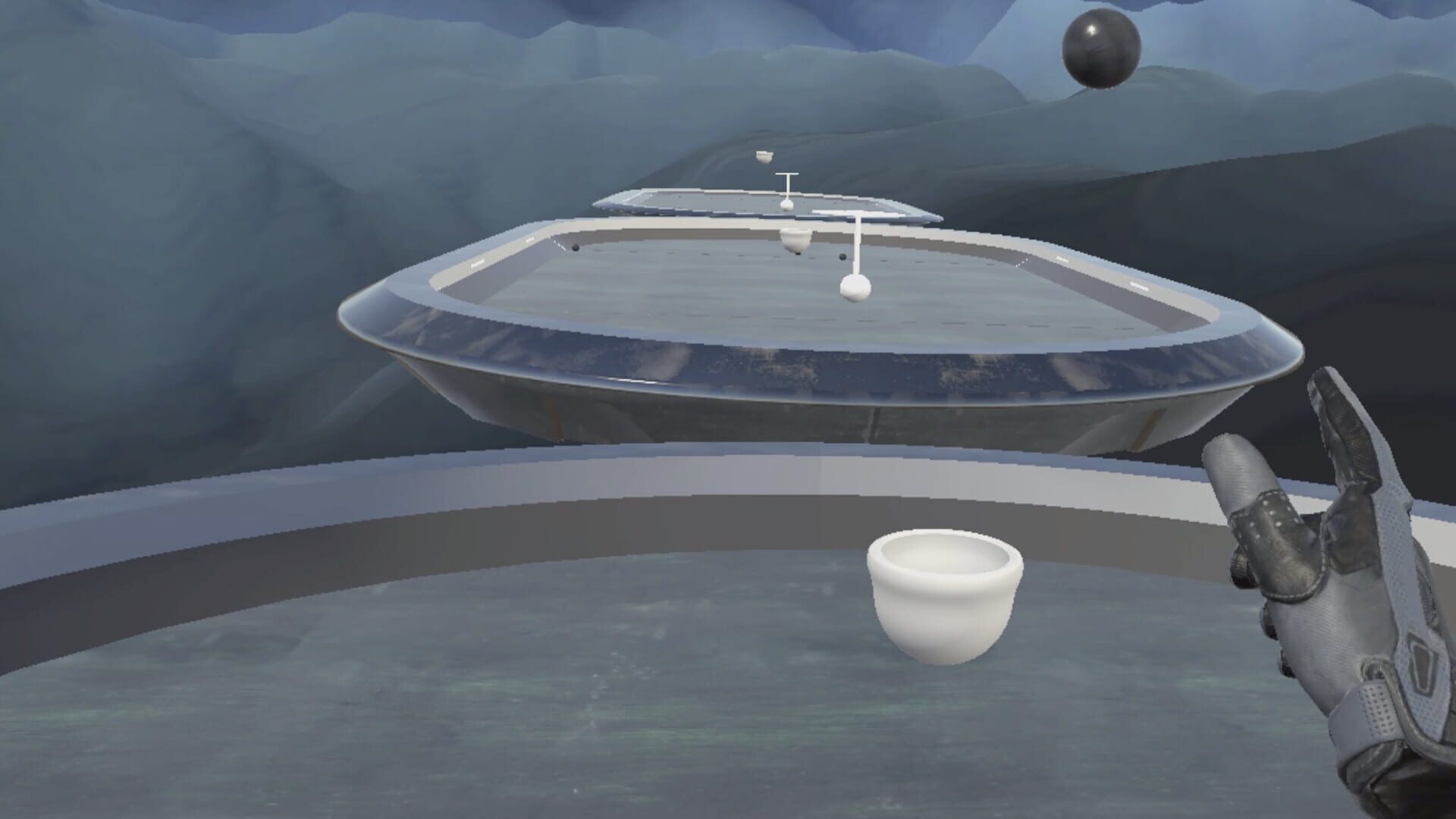 Throw the Ball in the Hole - Screenshot