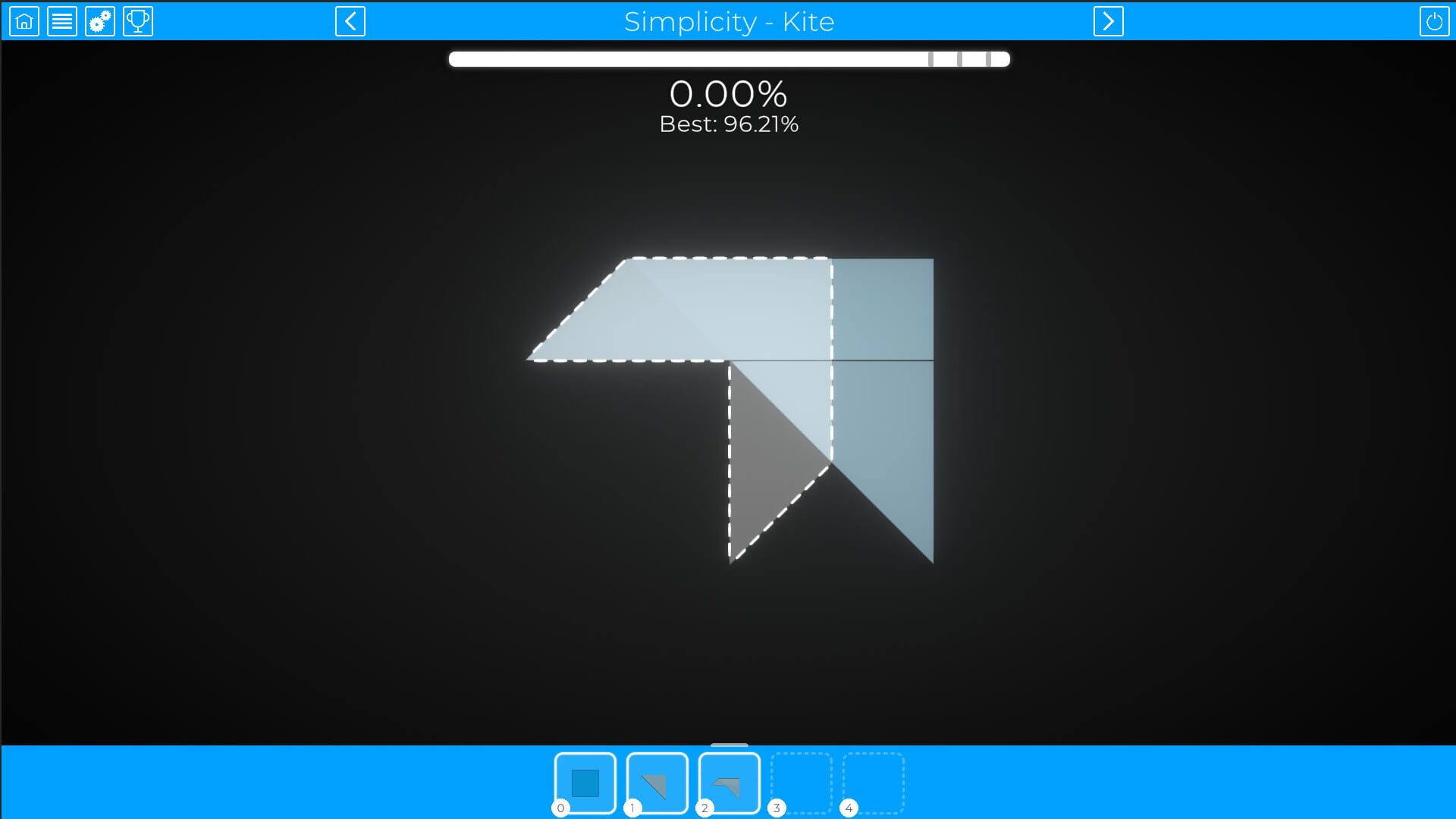 Paper - A Game of Folding - Screenshot