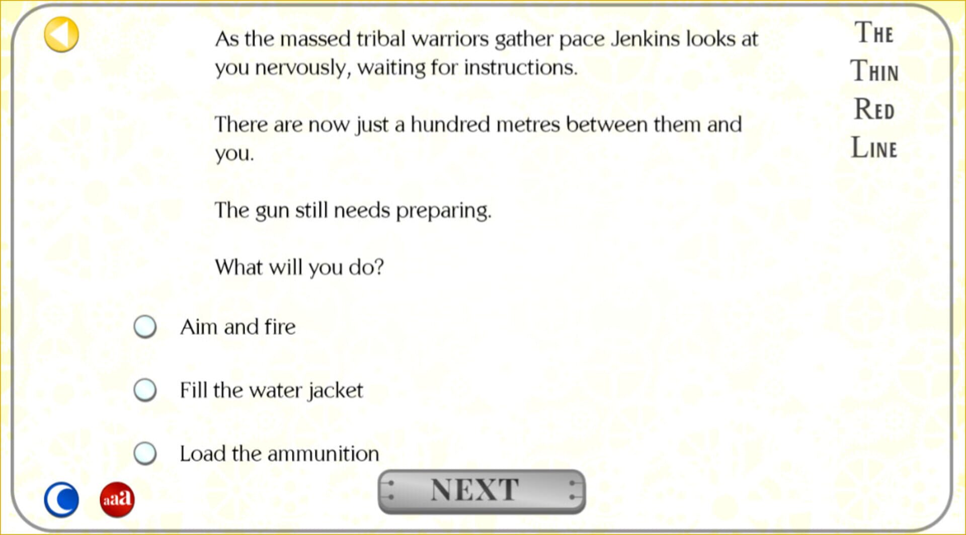 Victoriana - Steampunk Text Adventure - Screenshot