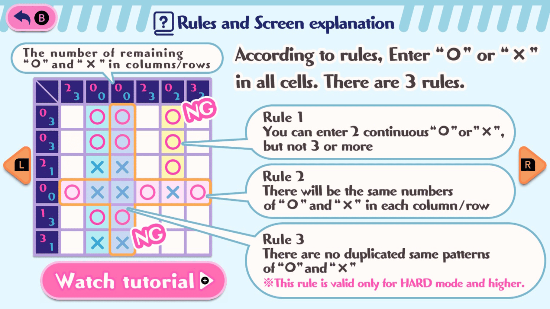 OX Logic Puzzle 1000! screenshot