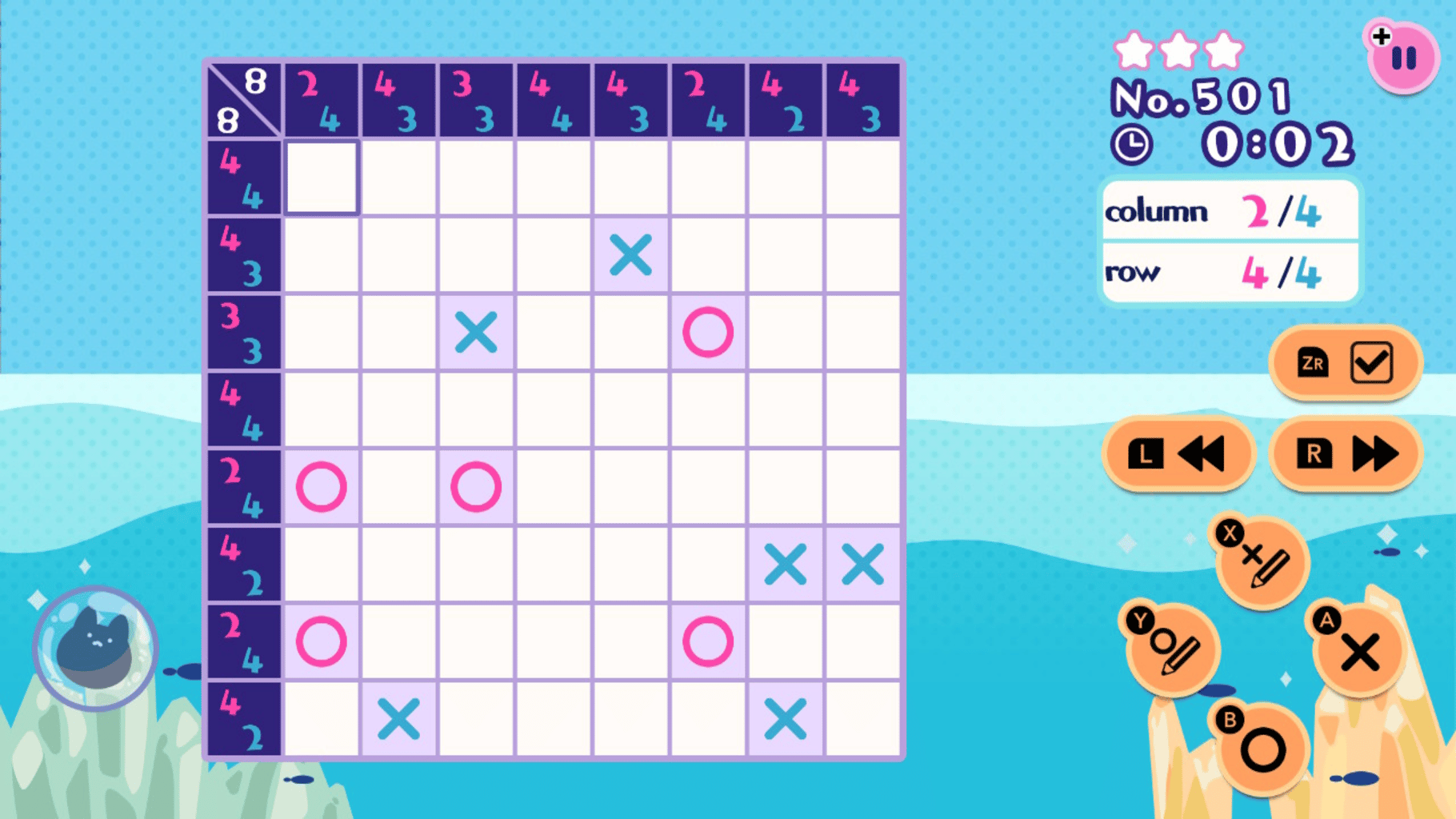 OX Logic Puzzle 1000! screenshot