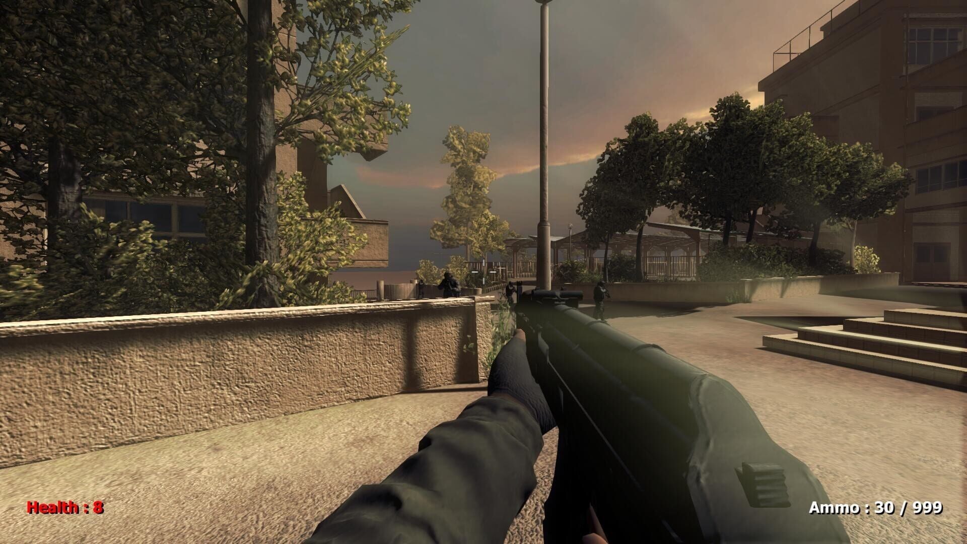 Protect the campus - Screenshot