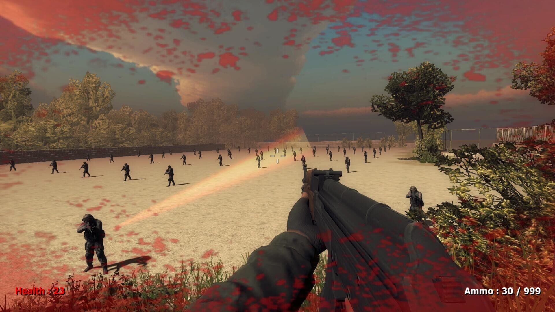 Protect the campus - Screenshot