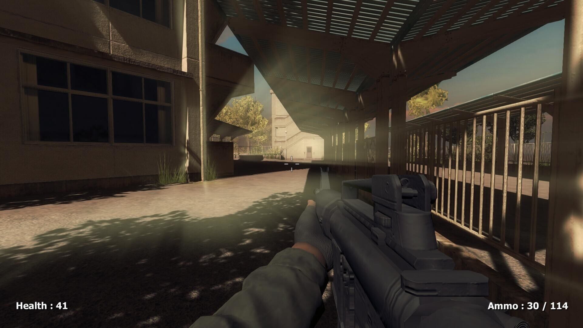 Protect the campus - Screenshot