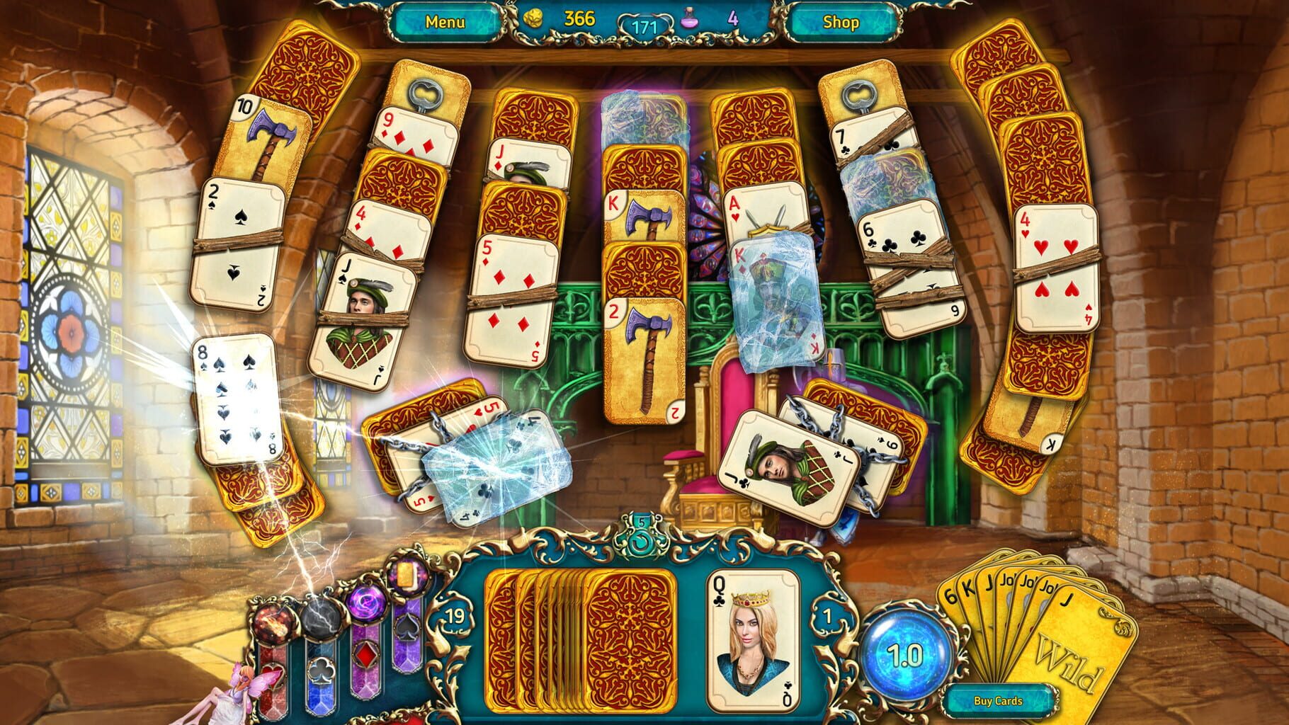 Dreamland Solitaire screenshot