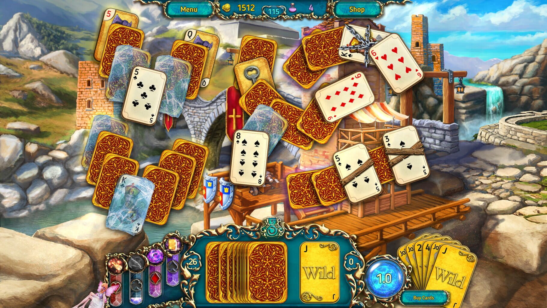 Dreamland Solitaire screenshot