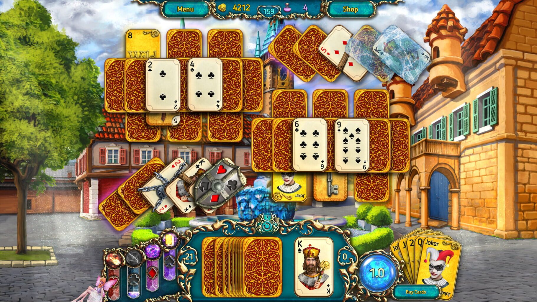 Dreamland Solitaire screenshot