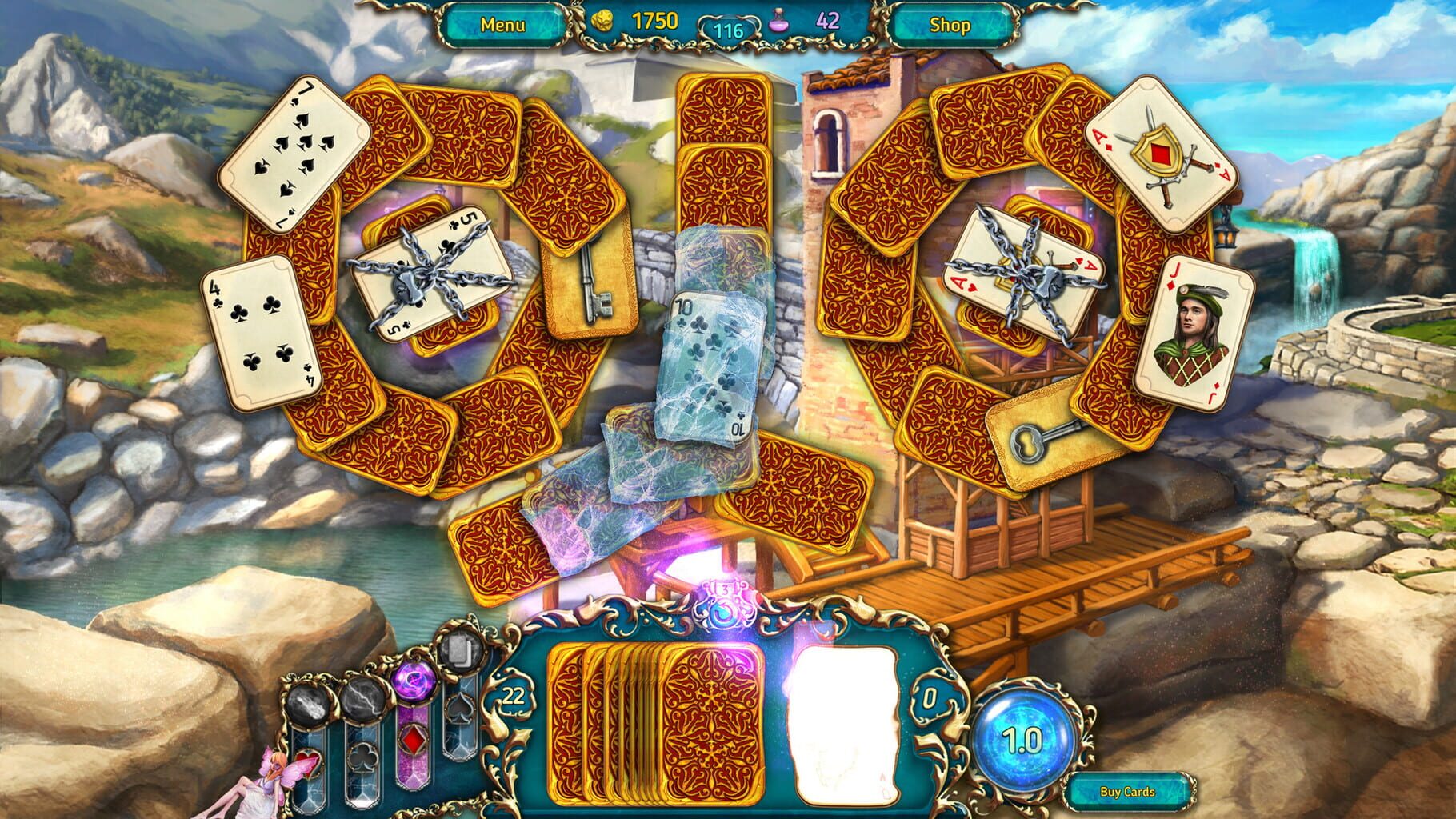 Dreamland Solitaire screenshot