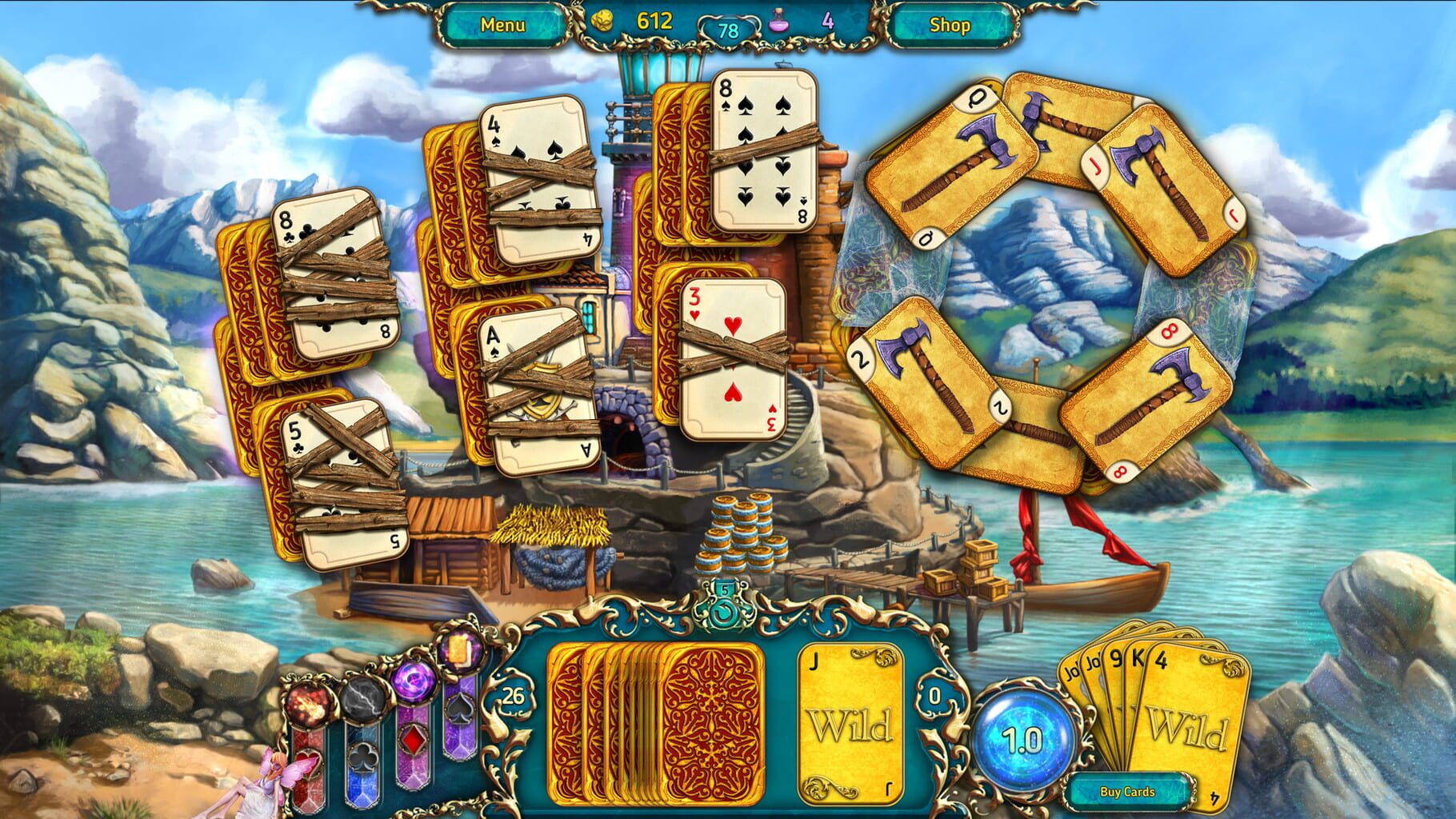 Dreamland Solitaire screenshot