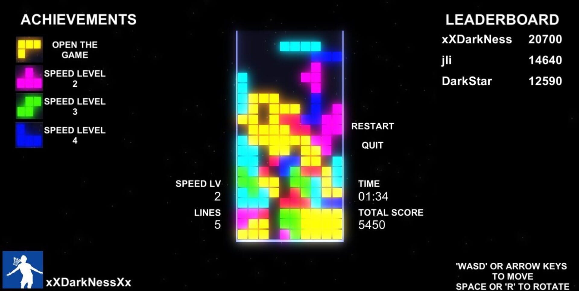 Block Fall Simulator 2019 - Screenshot