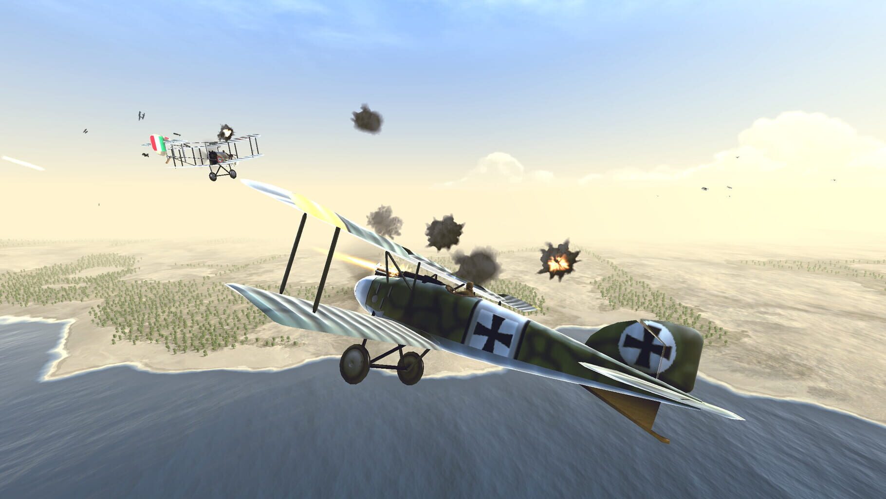 Captura de pantalla - Warplanes: WW1 Sky Aces