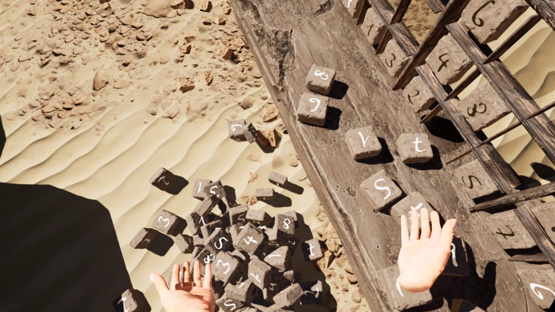 Arabian Stones: The VR Sudoku Game - Screenshot